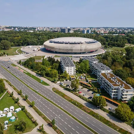 Malila Premium Apartments Cracow Tauron Arena Lema 15 Cracovia Exterior foto